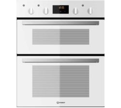 INDESIT  IDU 6340 Electric Built-under Double Oven - White